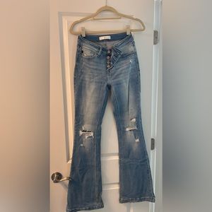 Kancan bell bottom jeans